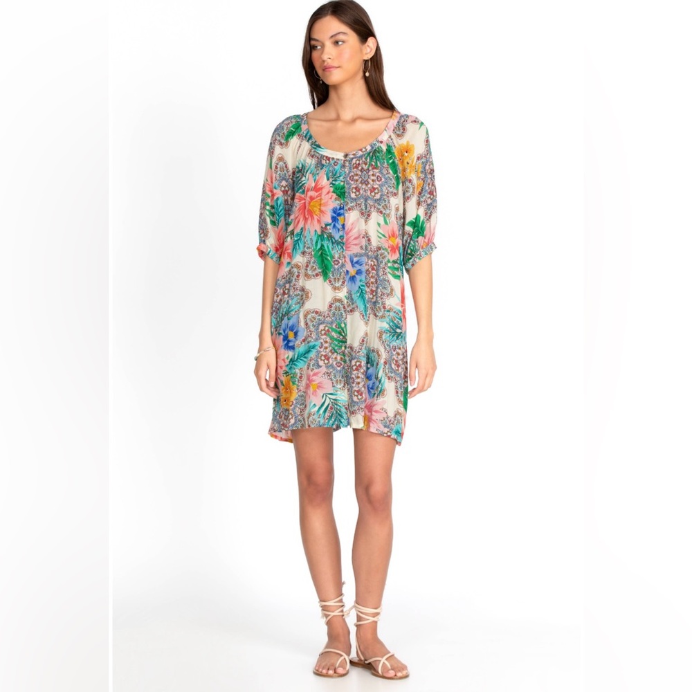 Johnny Was Bryony Mini Dress XL